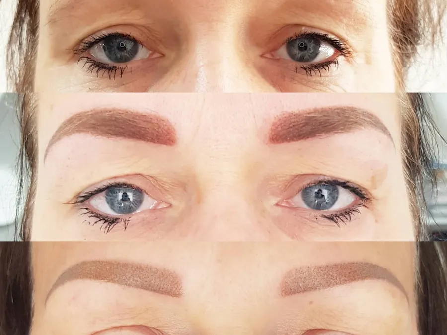 Eyebrow Tattoo — on location